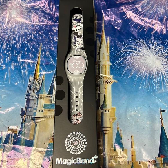 Disney Other - Disney Parks Magic Band Plus + Plus 100 Years Mickey and Minnie